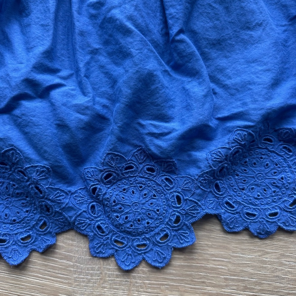 GAP Blue Eyelet Kids Skort - Picture 3 of 3